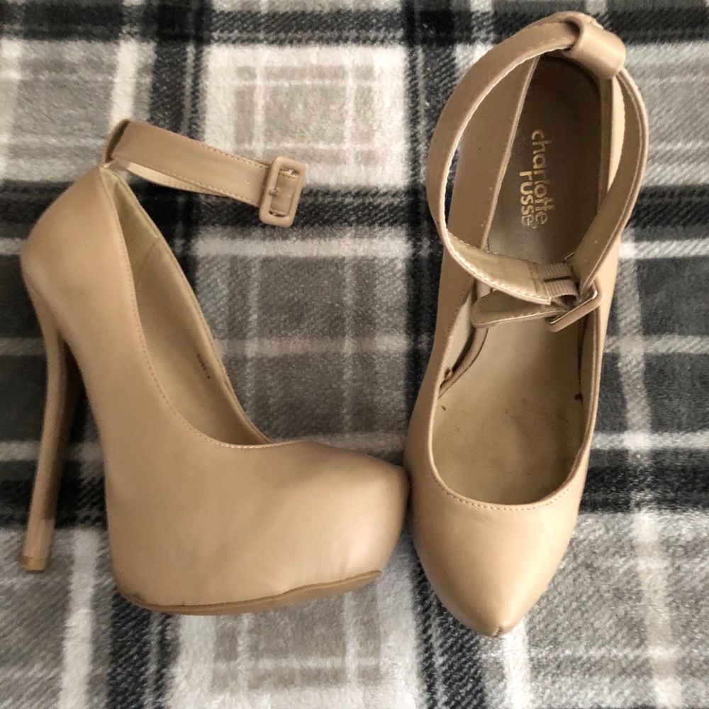 Beige Heel